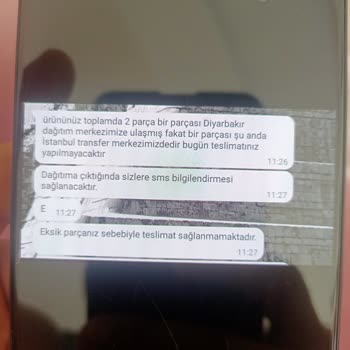 Horoz Lojistik Özensiz İlgisiz Teslimatı