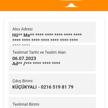 MNG Kargo Kargom Sistemde Başka Kişiye Teslim Edilmiş Gözüküyor