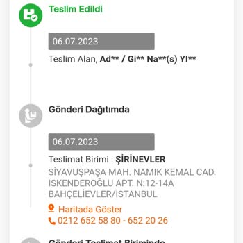 MNG Kargo Kargom Sistemde Başka Kişiye Teslim Edilmiş Gözüküyor