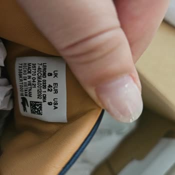 Lacoste Mağazasından Alınan Ürünün Orijinalliğinin Kontrolü