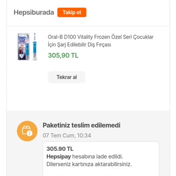 Hepsiburada Sahte Kampanya İle Satış Yapmak.