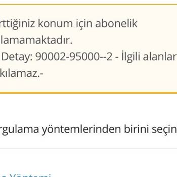 CK Boğaziçi Elektrik Online Abonelik Başvurusu Yapamıyorum