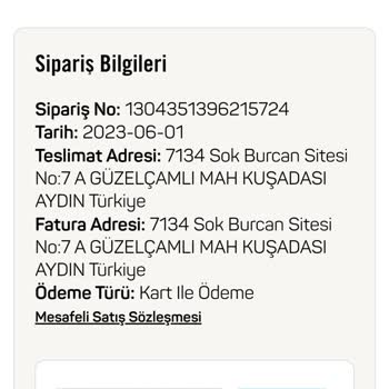 A101 İnternet Siparişi Gecikmesi Ve İadesi