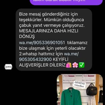 Haremelite Sitesinde İade Kabul Edilmiyor