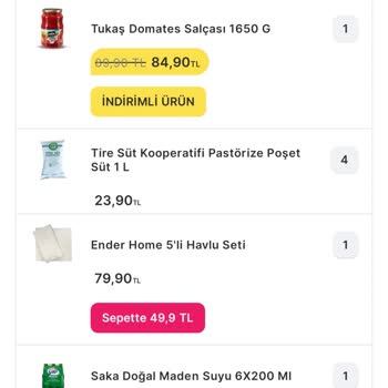 Migros Sanal Market İndirimli Fiyatları Uygulamıyor