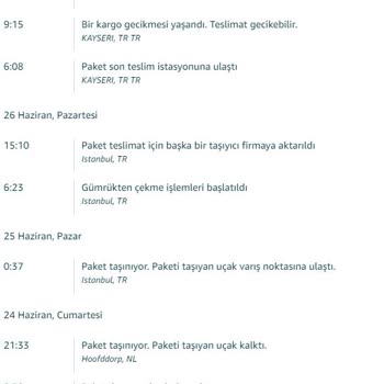 Kolay Gelsin Ne Kargom Hakkına Bilgi Veriyor Ne De Getiriyor