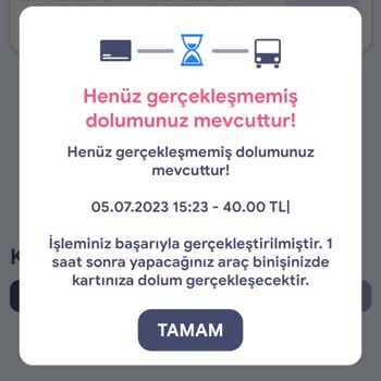 Kent Kart Kartıma Yüklediğim Para Hala Görünmüyor
