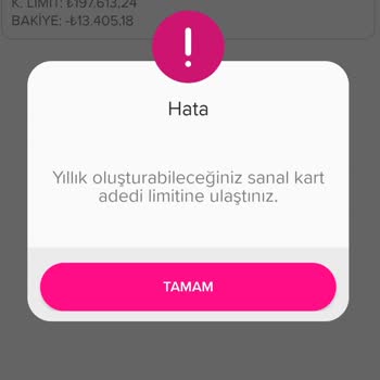 İş Bankası Sanal Kart Bilgilendirme Eksikliği