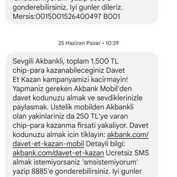 Akbank Beni Mağdur Etti