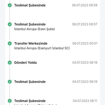 Trendyol Express Kargo Sorunu