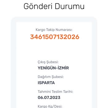 Aras Kargo Gönderi Takibinin Güncel Olmaması