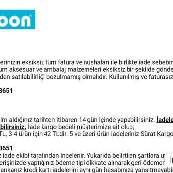 Letoon Sport İade Sorunu. Fazla Ücret Talebi