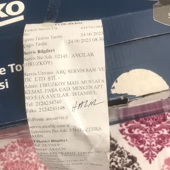 Beko'dan Aldığımız Bozuk Tost Makinesi