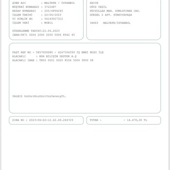 BDH Bilişim Destek Hizmetleri Buzdolabı Değişimi İle İlgili Mağduriyet