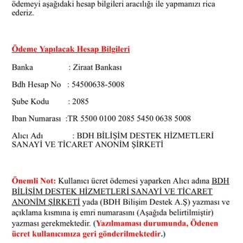 BDH Bilişim Destek Hizmetleri Buzdolabı Değişimi İle İlgili Mağduriyet