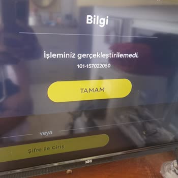 Turkcell TV Plus Hata Kodu