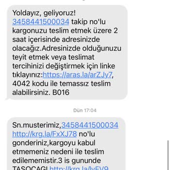 Boyner HTS Kodlu Ürün Sorunu