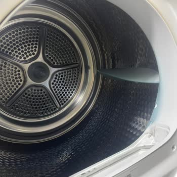 Bosch Kurutma Makinesi Çamaşırın Rengini Aldı İçi Mas Mavi Oldu