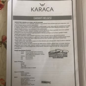Karaca Züccaciye Karaca Marka Süpürge Parça Değişimi