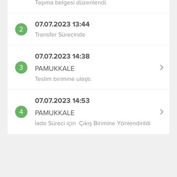 Yurtiçi Kargo İade Süreci Başlatılmış Ben Talep Etmeden