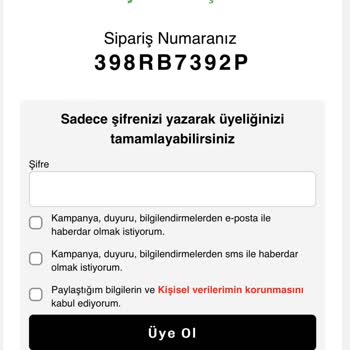 Ozyo.co Sipariş Verdiğim Ürün Gelmedi