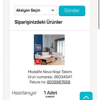 A101 Siparişim Gelmedi. Para İadesi Yapılmadı.