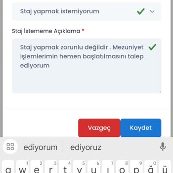 İstanbul Üniversitesi Stajın İptal Edilmesini İstiyorum Depremzedeyim
