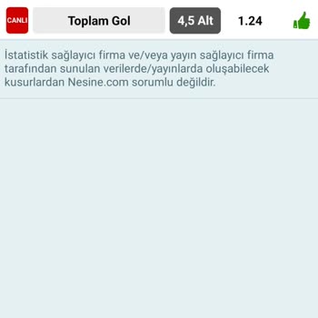 Nesine Hatalı Maç Sonu