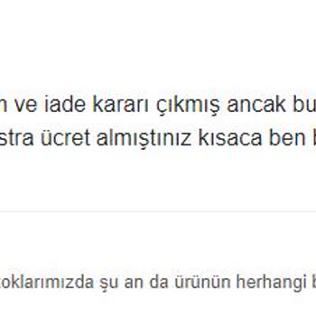 Arena Bilgisayar Değişim Ürünü Temin Etmiyor