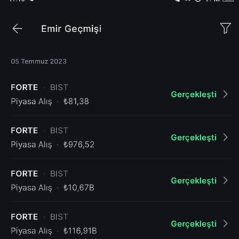 Midas Ve BIST İn Yüksek Lottan Alış Yapıp Eksi Bakiyeye Düşürmesi