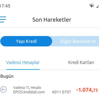 Kndslsd.com Banka Hesabımdan Çekilen Para