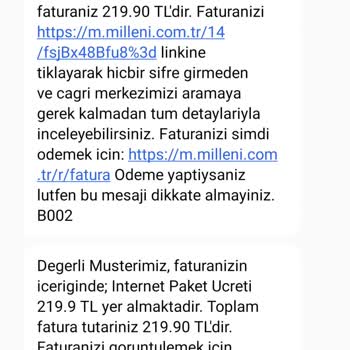 Millenicom Habersiz Zam Yaptı.