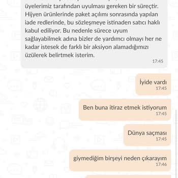 Trendyol İademin Kabul Görmemesi