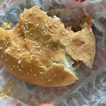 Burger King Bayat Ekmek Soğumuş Sipariş