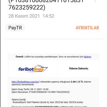 Feribotlines Tatil Paketi Satıp Kayıplara Karıştı!