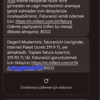 Millenicom'dan Geçmiş Fatura Dönemine Habersiz Zam