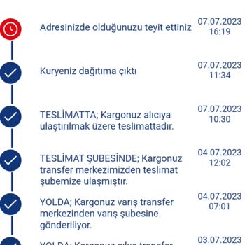 Aras Kargo. Şubeye Kargom Geldiği Halde Kargomu Getirmiyor