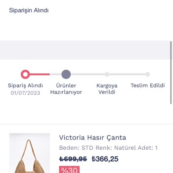 Penti Kampanyalı Siparişin Firma Tarafından İptali