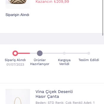 Penti Kampanyalı Siparişin Firma Tarafından İptali