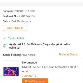 Nordmende Tv  Ekranı Sorunu