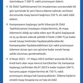 Yapı Kredi Bankası Promosyon Ödemesini Yapmıyor