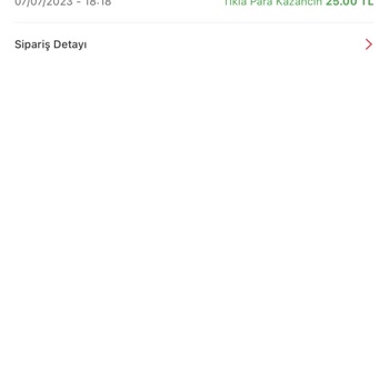 Tıkla Gelsin Sipariş İptali