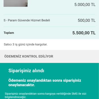 Sahibinden Param Güvende Sitesi