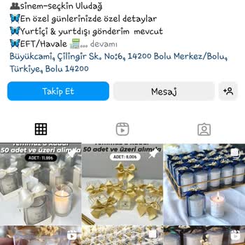 Sinem Dizayn Instagram'dan Sipariş Verdiğim Ürünler Gelmedi