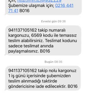 MNG Kargo Adreste Olduğum Halde Kargom Adreste Yok Diyerek Teslim Edilmedi