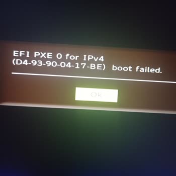 Monster No Bootable Device Hatası