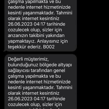 Millenicom Vermediği Hizmete Fatura + Cayma Bedeli