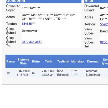 Sürat Kargo Çözümsüzlüğü Ve Despot Hizmet Anlayışı