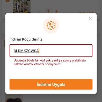 Vodafone Hediye Alışveriş Çeki