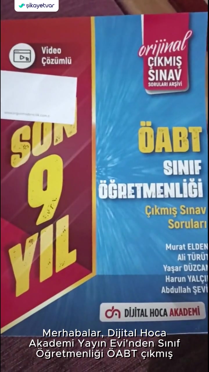 Dijital Hoca Video Çözümleri Yüklenmedi! videonun kapak resmi